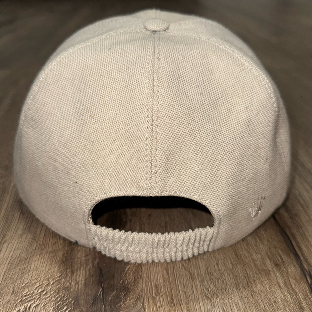 Rolex Beige Embroidered Logo Hat - Picture 2 of 6